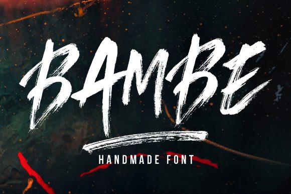 Bambe: A Bouncy and Quirky Display Font for Modern Designs