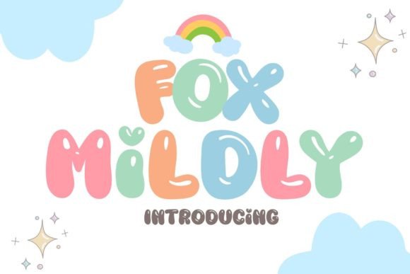 Fox Mildly: A Playful Typeface for Creative Projects