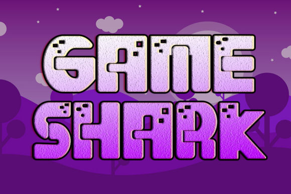 Game Shark: A Display Font with Character